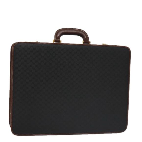 GUCCI Micro GG Canvas Trunk Black Gold - Picture 1 of 16